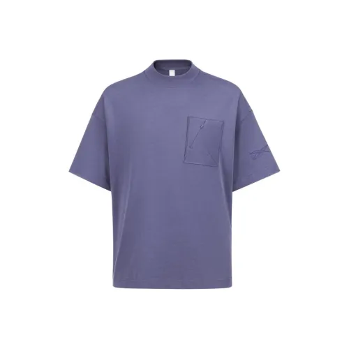 Reebok Beats POCKET TEE U T Рубашка Унисекс Фиолетовый