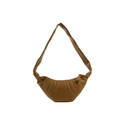Lemaire Вискоза Круассан Сумка Плечевая Сумка Маленькая Женская Бронза Хаки