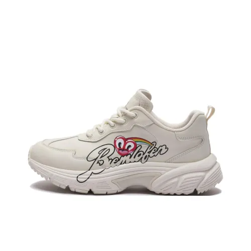 Hattie Stewart x Biyin Leufen Hattie Collaboration Collection Низкий топ Толстая подошва Кроссовки Женские