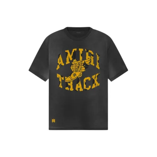 AMIRI Мужские черные футболки