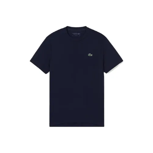 LACOSTE Темно-синие мужские футболки T
