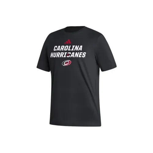 Adidas Hurricanes Ice Hockey Tee T-Shirt Рубашка Мужская Черная