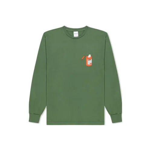 RIPNDIP совместный бренд Зеленый Мужской T-рубашки