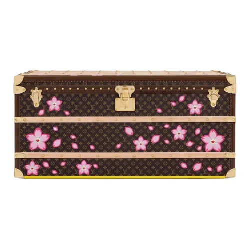 LOUIS VUITTON TM COURRIER LOZINE Твердый чехол для хранения коробка унисекс коричневый