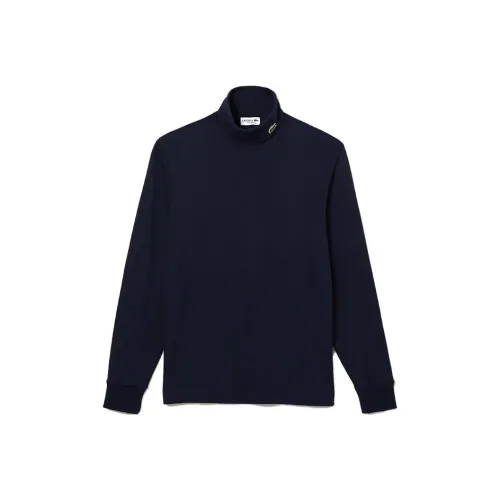 LACOSTE Темно-синие мужские футболки T