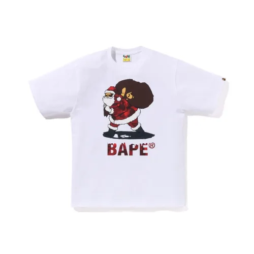 A BATHING APE Christmas Capsule Series Унисекс Футболки