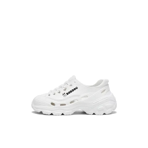 BOBDOG Противоскользящие амортизирующие устойчивые к истиранию дышащие увеличивающие высоту низкие топовые тапочки для детей