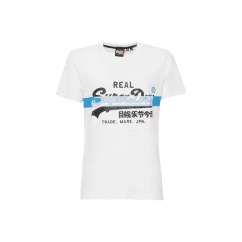 SUPERDRY Белая Мужская Футболка