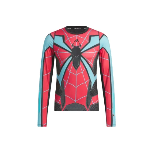 Adidas Черный Красный Мужская Футболка