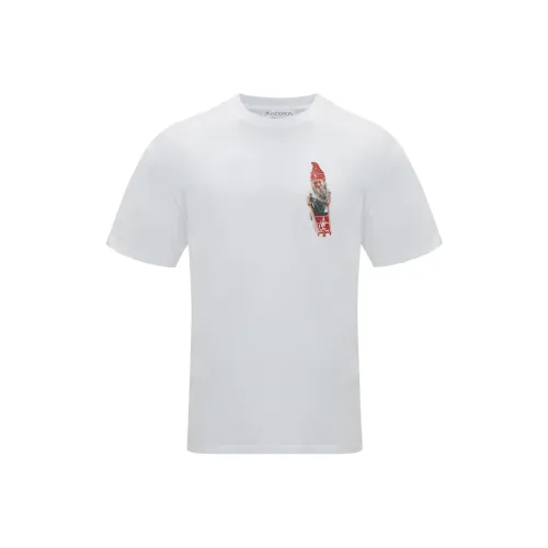 JW Anderson Белая Мужская T-Рубашка