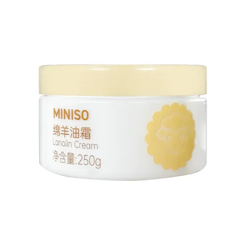 Miniso Sheep Oil Face Cream Moisturizing Brightening And Hydrating 250g Бутылка