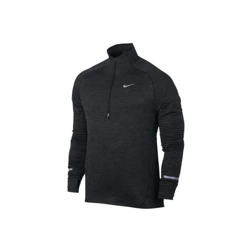 Nike Черный Серый Мужской T-Рубашка