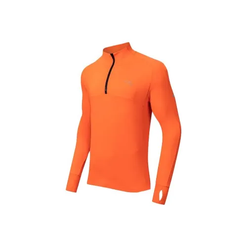 ANTA Running Collection Бег Т-Рубашка Мужская Флуоресцентная Хурма Красная