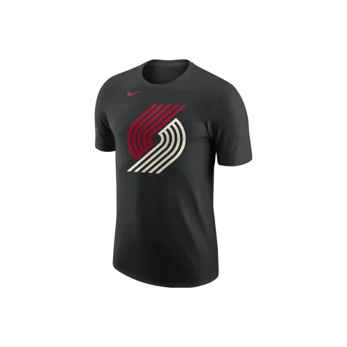Nike Portland Trail Blazers Городская Edition T-Shirt Городская Edition Portland Trail Blazers Мужской Черный