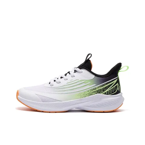 361°KIDS USB 3,0 Slip Устойчивый к истиранию Амортизация Устойчивый к царапинам Отскок Низкий Топ Детская беговая обувь Белый Зеленый Mesh