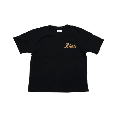 RHUDE Черные Мужские T-Рубашки