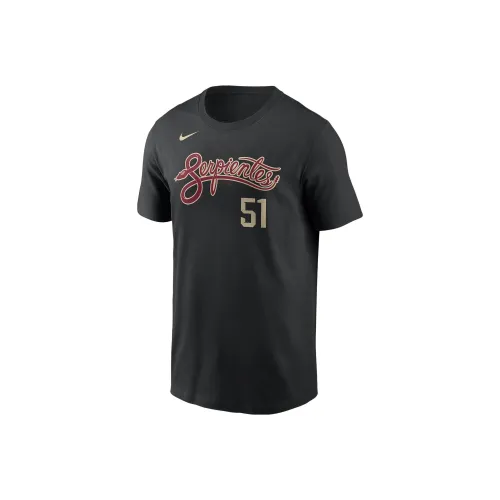 Nike MLB Arizona Diamondbacks Городской Connect Randy Johnson T-Рубашка Мужская Черная