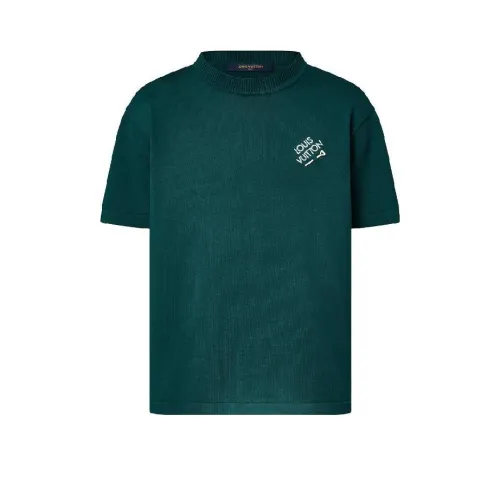 LOUIS VUITTON Зеленые Мужские T-рубашки