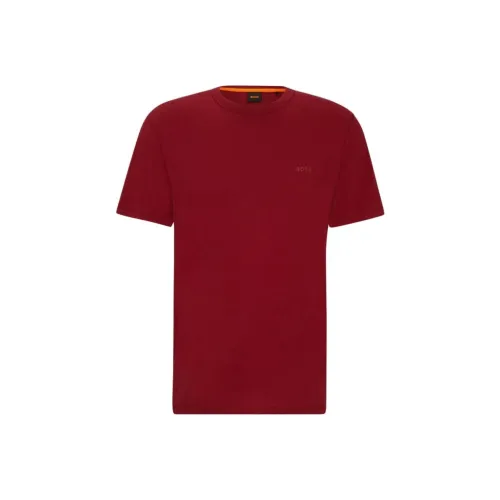 Hugo Boss FW23 T Рубашка Мужская Красная