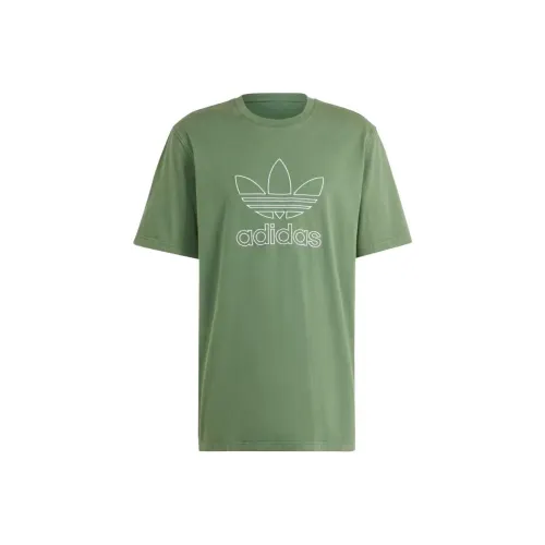 Adidas Originals T-Shirt Мужской Зеленый