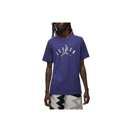 Джордан Фиолетовый Мужской T-Рубашки