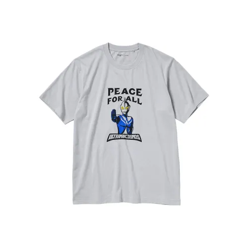 UNIQLO/UNIQLO Peace for All series Белая унисекс футболка