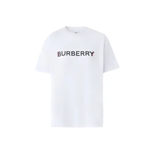 Burberry Белая Мужская T-рубашка