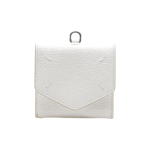 Maison Margiela Телячья кожа Держатель для карт Женский Белый
