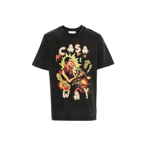 CASABLANCA Черные Мужские T-рубашки