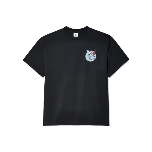 nike x KAWS X Sky High FARM Рабочий стиль KAWS Co Бренд T Рубашка Унисекс Черный