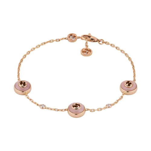 GUCCI Опал Браслеты Унисекс Розовое Золото
