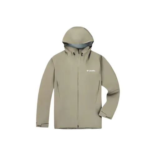 Columbia совместный бренд Поход SS25 Водонепроницаемый и Ветрозащитный Ветровка Унисекс Бежевый