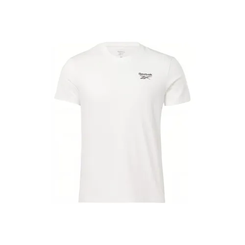 Reebok совместная белая мужская футболка с коротким рукавом