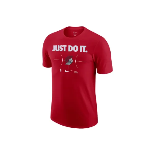 Nike Portland Trail Blazers Essential T-Shirt Portland Trail Blazers Мужской Университетский Красный