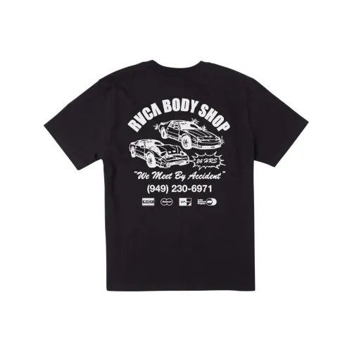 RVCA Мужская Черная T-Рубашка