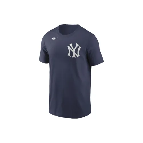 nike MLB Нью-Йорк Янкис Playera для Мужчин Рубашка Мужская Морской Синий