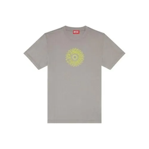 DIESEL Серый Мужской T-Рубашки
