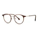 85134 T1 Прозрачно-чайный + Кофе Серебряный/Прозрачно-чайный