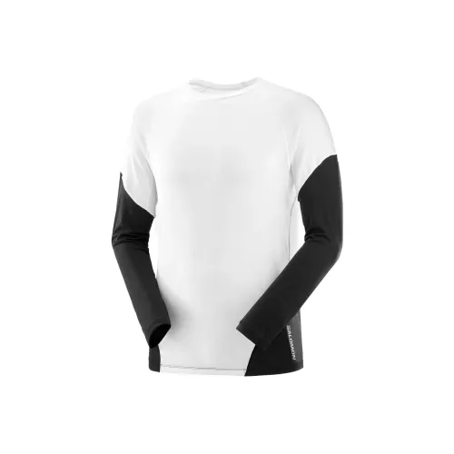 SALOMON CROSS RUN T Рубашка Мужская Белая