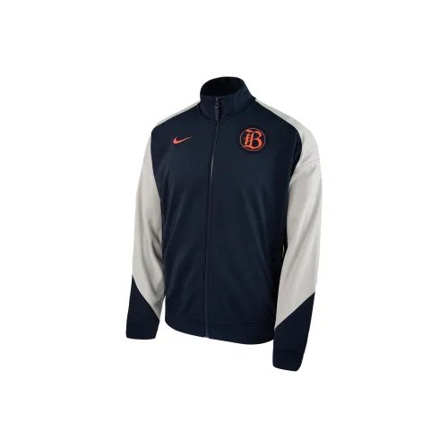 Nike Bay FCNWSL Куртка Унисекс Обсидиан Темно-ночной Серебряный