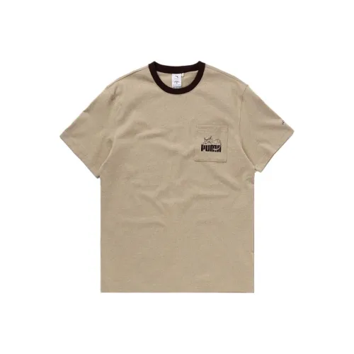 PUMA x NOAH POCKET TEE Коллаборация T-рубашка Мужская Хаки