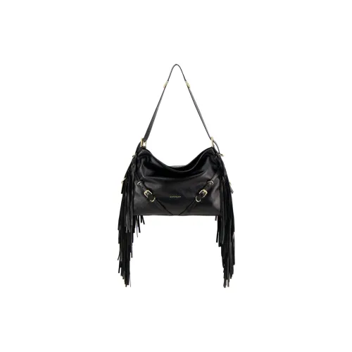 Givenchy Voyou Телячья кожа Сумка через плечо Средняя Женская Черная