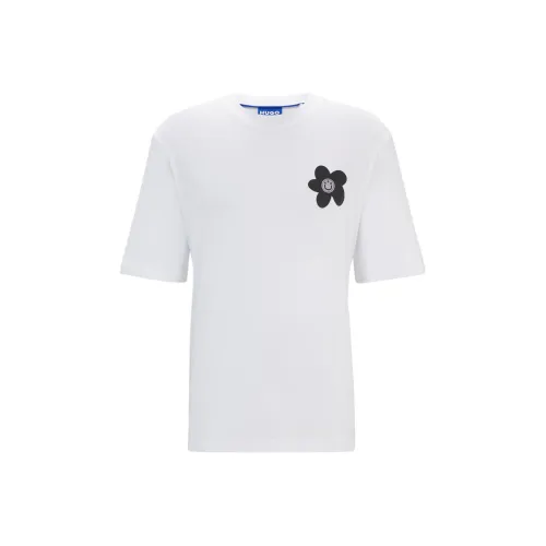 Hugo Boss Белые Мужские T-рубашки