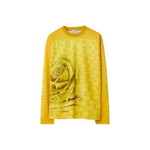 Burberry Желтые Мужские T-рубашки