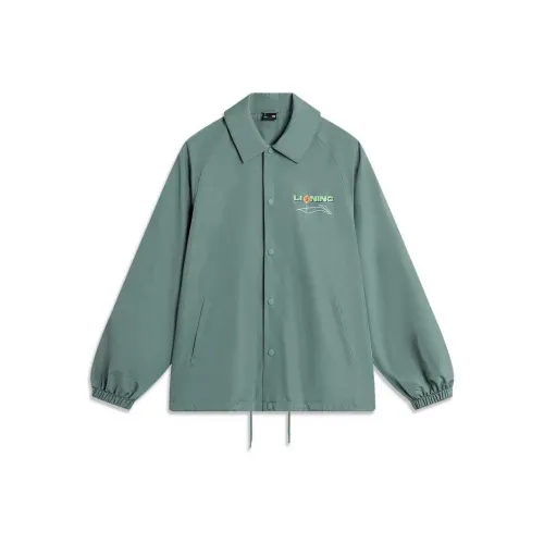 LINING Sports Life Collection Skateboard Collection Куртки и пальто Мужской Mountain Green