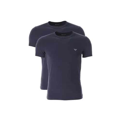 EMPORIO ARMANI Рубашка Мужская 2 упаковки синий