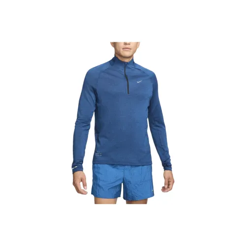 nike Беговая рубашка Division T Мужская синяя
