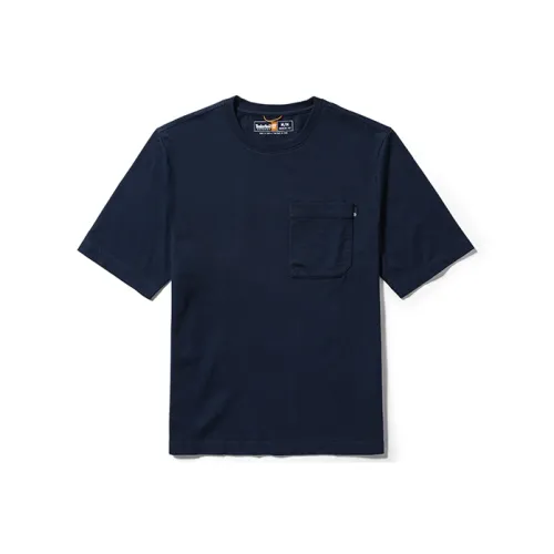 Timberland T-Shirt Мужской Темно-сапфировый