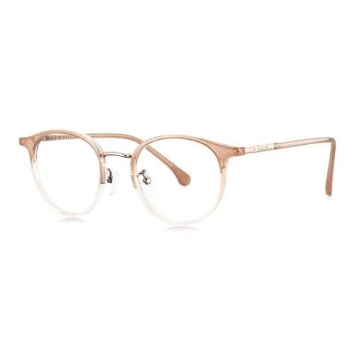 PARIM β-титан Силикон Смешанная Рамка Круглые Оправы для очков Унисекс