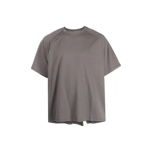 HELIOT EMIL Серый Мужской T-Рубашки